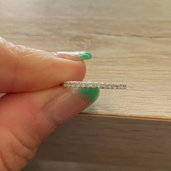 White gold Diamond Band
